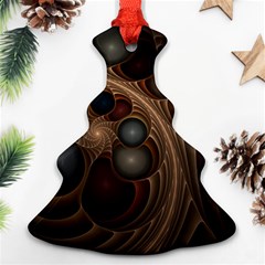 Fractal Fantasy Design Construction Christmas Tree Ornament (two Sides) by Wegoenart