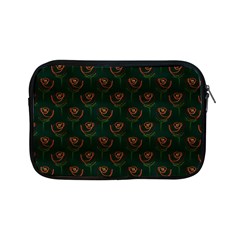 Orange Rose Wallpaper Pattern Apple iPad Mini Zipper Cases