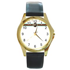 Che Guevara Round Gold Metal Watch by SR88