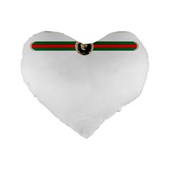 Che Guevara Standard 16  Premium Heart Shape Cushions by SR88