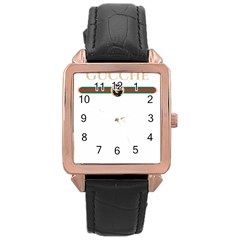 Che Guevara Rose Gold Leather Watch  by SR88