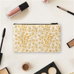 Spiral Pattern Fractal Texture Cosmetic Bag (Small) Back