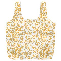 Spiral Pattern Fractal Texture Full Print Recycle Bag (xxxl)