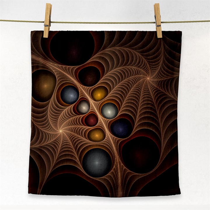 Fractal Fantasy Abstract Design Face Towel