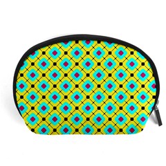 Pattern Tiles Square Design Modern Accessory Pouch (large)