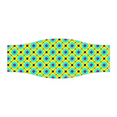 Pattern Tiles Square Design Modern Stretchable Headband by Wegoenart