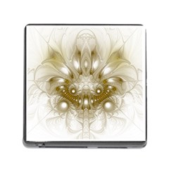 Fractal Fantasy Background Pattern Memory Card Reader (square 5 Slot) by Wegoenart