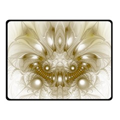 Fractal Fantasy Background Pattern Fleece Blanket (small) by Wegoenart