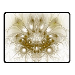 Fractal Fantasy Background Pattern Double Sided Fleece Blanket (small)  by Wegoenart