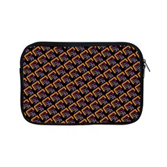 Abstract Orange Geometric Pattern Apple Ipad Mini Zipper Cases by Wegoenart