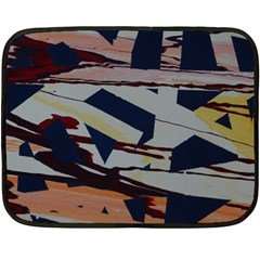 Migraine Double Sided Fleece Blanket (mini)  by WILLBIRDWELL