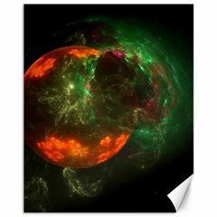 Space Cosmos Galaxy Universe Sky Canvas 11  X 14  by Wegoenart