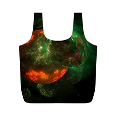 Space Cosmos Galaxy Universe Sky Full Print Recycle Bag (m) by Wegoenart