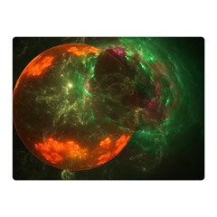 Space Cosmos Galaxy Universe Sky Double Sided Flano Blanket (mini)  by Wegoenart