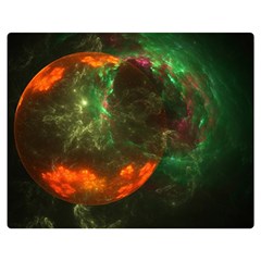 Space Cosmos Galaxy Universe Sky Double Sided Flano Blanket (medium)  by Wegoenart