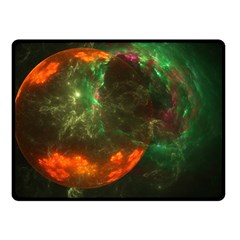 Space Cosmos Galaxy Universe Sky Fleece Blanket (small) by Wegoenart