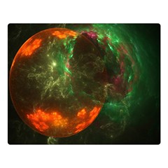 Space Cosmos Galaxy Universe Sky Double Sided Flano Blanket (large)  by Wegoenart