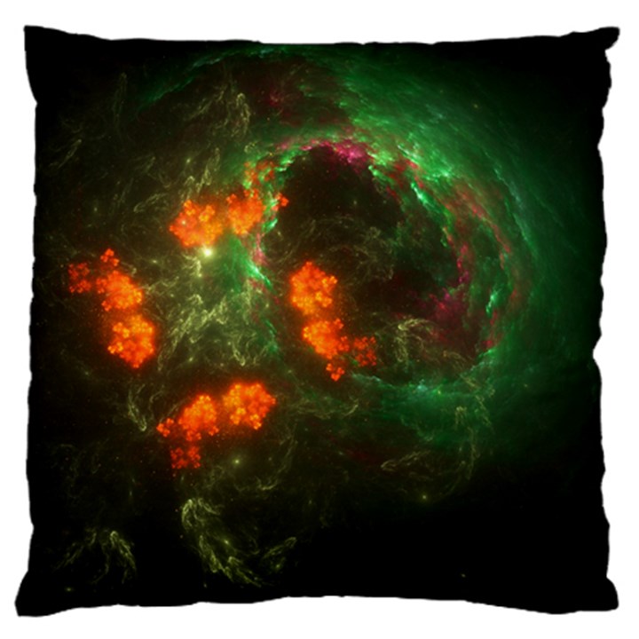 Space Cosmos Galaxy Universe Sky Large Cushion Case (Two Sides)