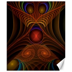 Fractal Fantasy Design Swirl Canvas 8  X 10  by Wegoenart