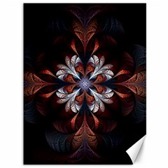 Fractal Flower Fantasy Floral Canvas 36  X 48  by Wegoenart