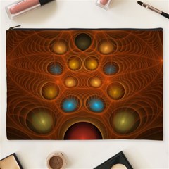 Fractal Fantasy Design Swirl Cosmetic Bag (xxxl) by Wegoenart