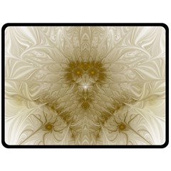 Fractal Abstract Pattern Background Fleece Blanket (large)  by Wegoenart