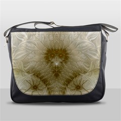 Fractal Abstract Pattern Background Messenger Bag by Wegoenart