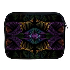 Fractal Abstract Background Pattern Art Apple Ipad 2/3/4 Zipper Cases by Wegoenart