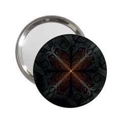 Art Abstract Fractal Pattern 2.25  Handbag Mirrors