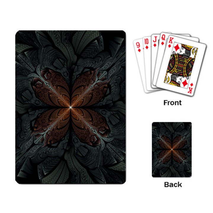 Art Abstract Fractal Pattern Playing Cards Single Design (Rectangle)