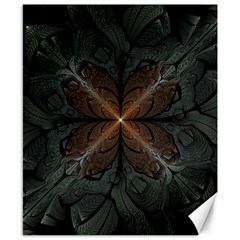 Art Abstract Fractal Pattern Canvas 8  x 10 