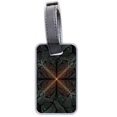 Art Abstract Fractal Pattern Luggage Tag (two sides)