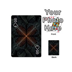 Art Abstract Fractal Pattern Playing Cards 54 Designs (Mini)