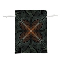 Art Abstract Fractal Pattern Lightweight Drawstring Pouch (L)