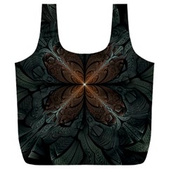 Art Abstract Fractal Pattern Full Print Recycle Bag (xxxl)