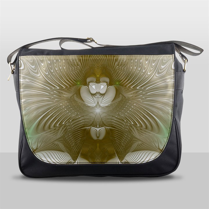 Fractal Background Pattern Creative Messenger Bag