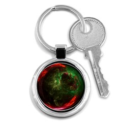 Space Cosmos Galaxy Universe Sky Key Chain (round) by Wegoenart