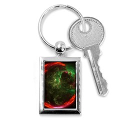 Space Cosmos Galaxy Universe Sky Key Chain (rectangle) by Wegoenart