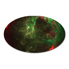 Space Cosmos Galaxy Universe Sky Oval Magnet by Wegoenart