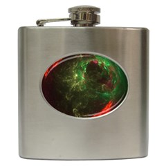 Space Cosmos Galaxy Universe Sky Hip Flask (6 Oz) by Wegoenart