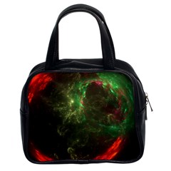 Space Cosmos Galaxy Universe Sky Classic Handbag (two Sides) by Wegoenart