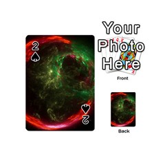 Space Cosmos Galaxy Universe Sky Playing Cards 54 Designs (mini) by Wegoenart