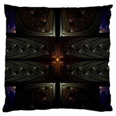 Fractal Artwork Abstract Fantasy Standard Flano Cushion Case (two Sides) by Wegoenart