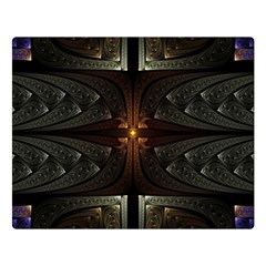 Fractal Artwork Abstract Fantasy Double Sided Flano Blanket (large)  by Wegoenart