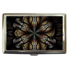 Fractal Flower Fantasy Floral Cigarette Money Case