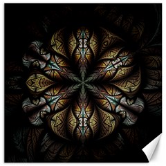 Fractal Flower Fantasy Floral Canvas 12  X 12  by Wegoenart