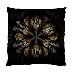 Fractal Flower Fantasy Floral Standard Cushion Case (one Side) by Wegoenart