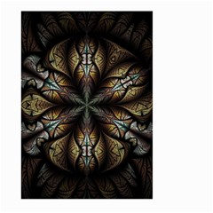 Fractal Flower Fantasy Floral Large Garden Flag (Two Sides)