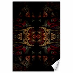 Fractal Fantasy Texture Pattern Canvas 20  X 30 