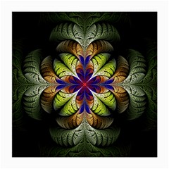 Fractal Flower Fantasy Design Medium Glasses Cloth by Wegoenart